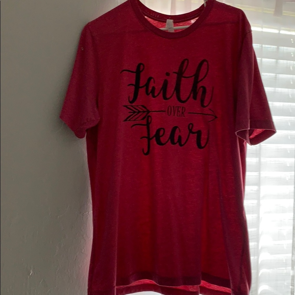 Faith Over Fear T Shirt
